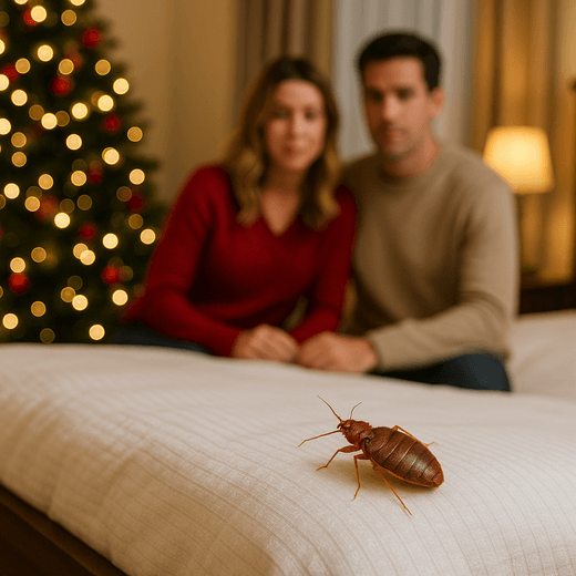 гостите пренасят дървеници